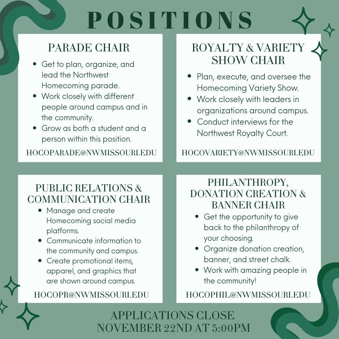 2025 𝐇𝐎𝐌𝐄𝐂𝐎𝐌𝐈𝐍𝐆 𝐄𝐗𝐄𝐂𝐔𝐓𝐈𝐕𝐄 𝐁𝐎𝐀𝐑𝐃 𝐀𝐏𝐏𝐋𝐈𝐂𝐀𝐓𝐈𝐎𝐍𝐒 𝐀𝐑𝐄 𝐎𝐏𝐄𝐍
•
•
✨Closes Nov. 22nd at 5 p.m. 
✨Apply now on Bearcat Link!