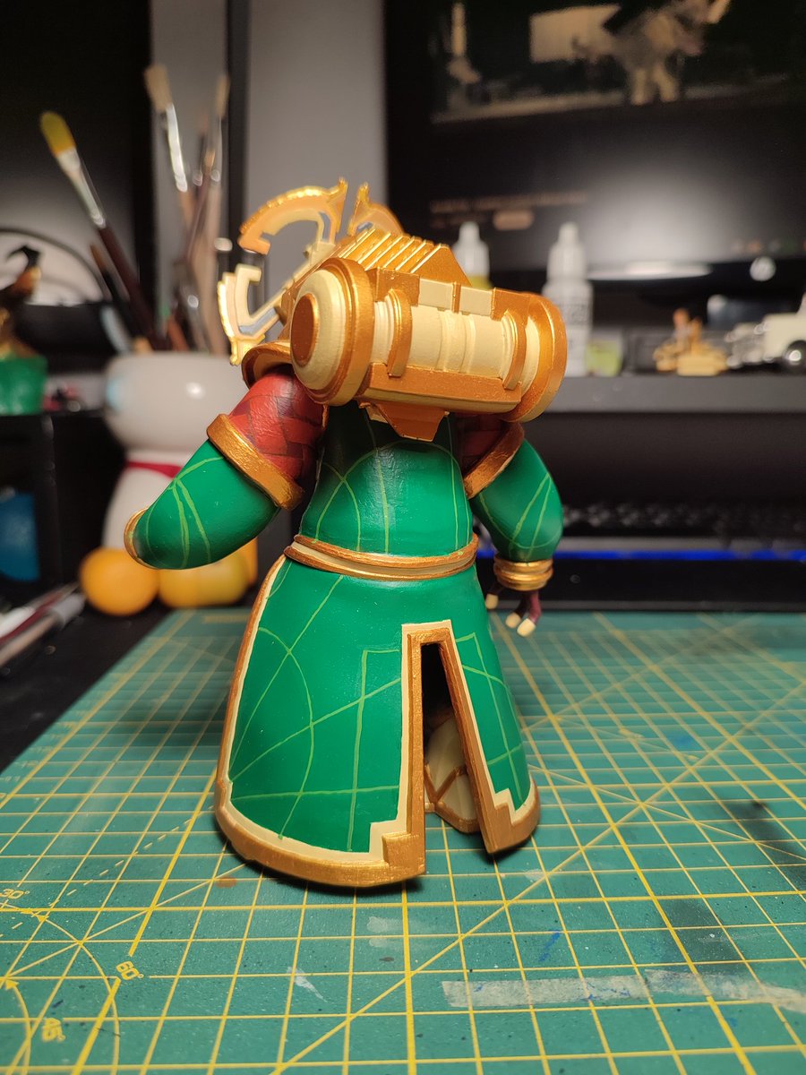 dvescri95's tweet photo. Primera ronda de lineas.
Tengo el pulso como para robar panderetas y sobretodo para pintar lineas. Pero las estoy corrigiendo poco a poco.
Also, el tener pinceles un poco cascados no ayuda. Pero no queda mucho. https://t.co/Ns5n27QrUa