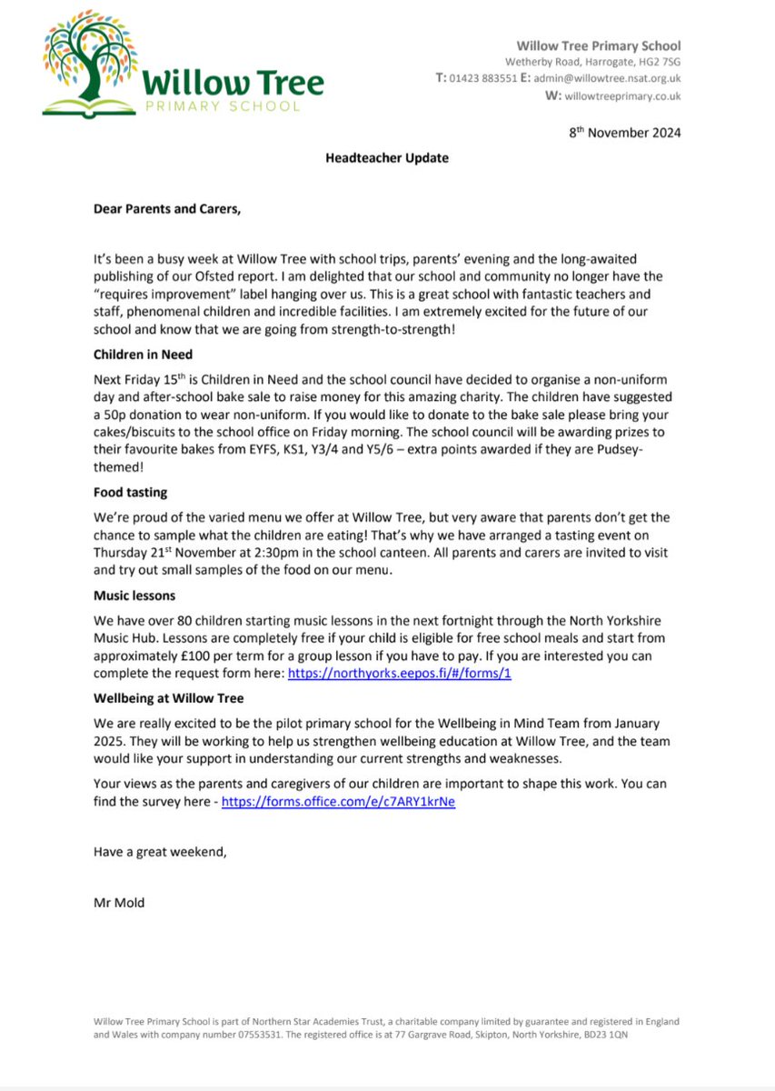 Willow Tree Primary tweet media