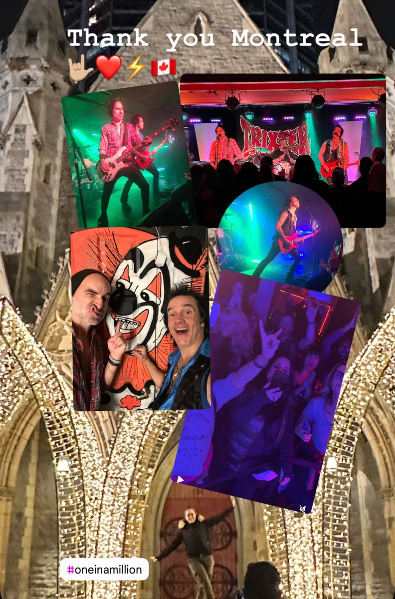 trixterrocks's tweet image. Thank You All 🤟🏼⚡️ We Rocked Montreal 🇨🇦 #greattimes