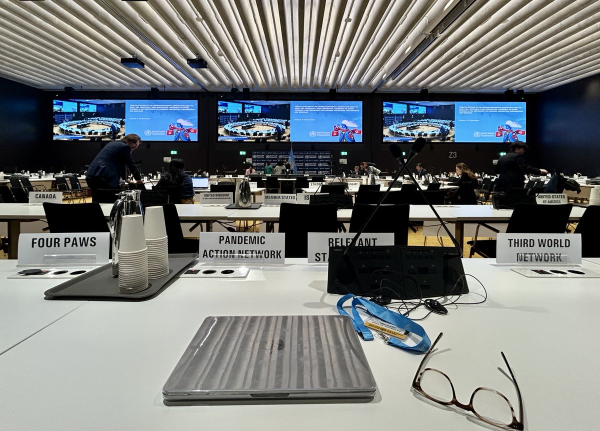 We’re now halfway through #INB12, where <a href="/WHO/">World Health Organization (WHO)</a> Member States continue to weigh their progress toward calling a special World Health Assembly session in December to approve a #PandemicAgreement. 

Here’s what unfolded today ⬇️
