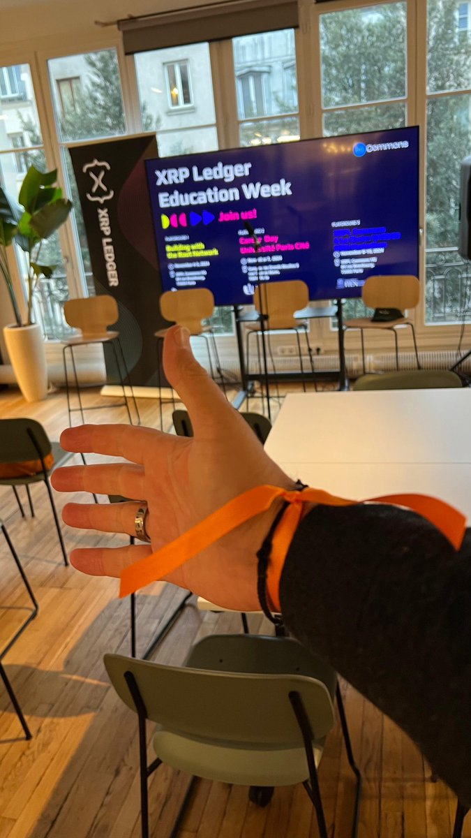 eolasCampus's tweet image. Peeking into the #XRPLhackathon in Paris. @xrpl_commons bringing together blockchain students, entrepreneurs, and experts to innovate for social impact. Inspiring to see this community driving positive change through blockchain tech! #blockchainforimpact #xrpl #paris…