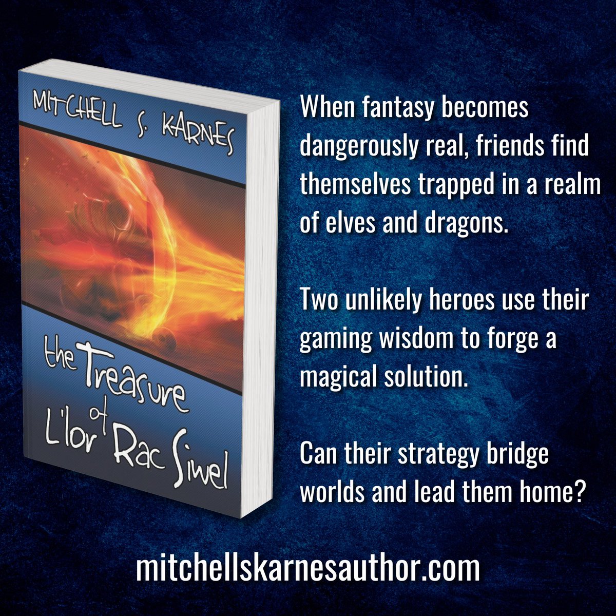 When fantasy becomes dangerously real, friends find themselves trapped in a realm of elves and dragons. Two unlikely heroes use their gaming wisdom to forge a magical solution. Can their strategy bridge worlds and lead them home? a.co/d/hjgEejY#Magi… #GamerQuest #EpicEscape
