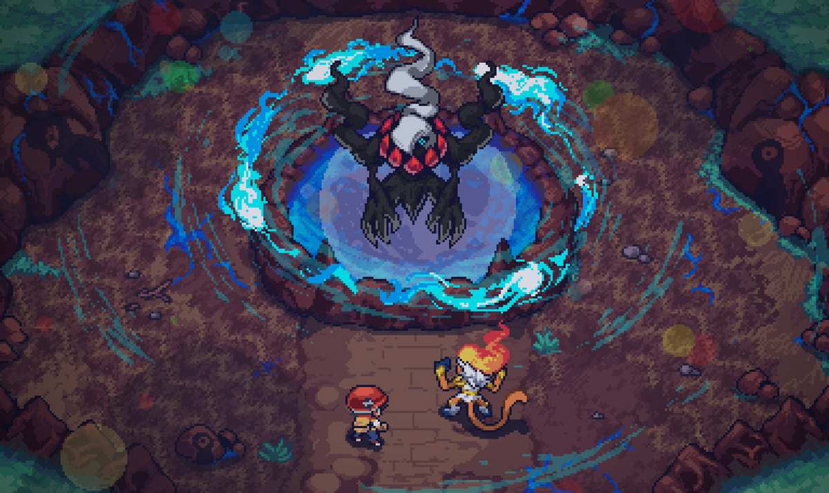 angryMonsterHam's tweet photo. how it felt vs how it was
Darkrai encounter https://t.co/xFpBa7ZZyr