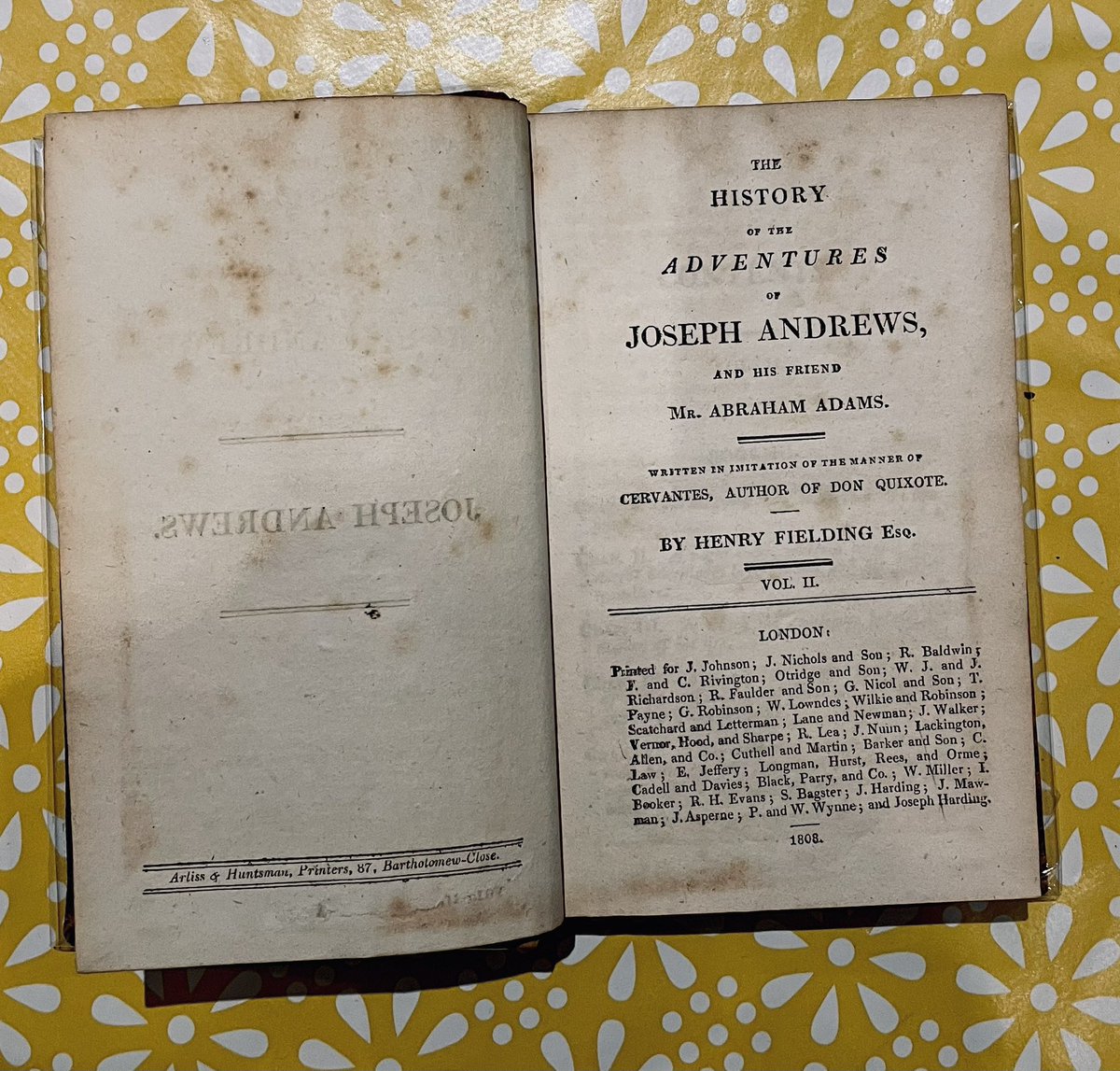 In this moment where so much is going on in the world around us I found an old book in a charity shop today! 😊