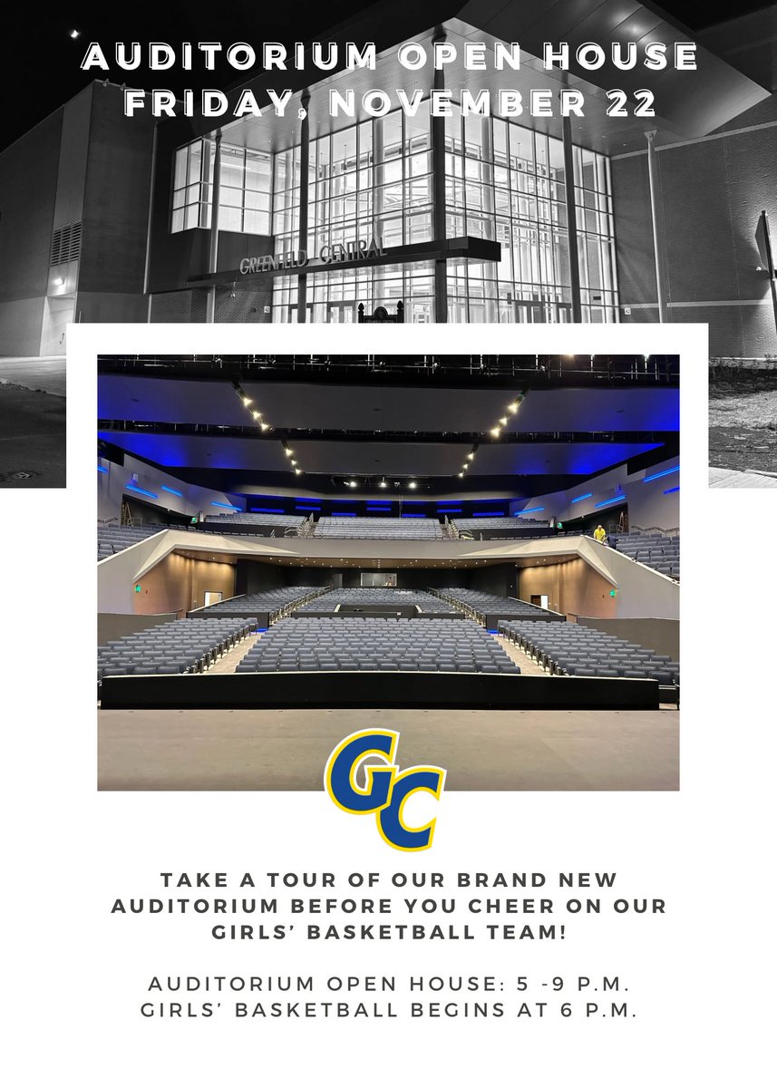 Mark your calendars!!

Friday, November 22nd is going to be a busy night. 

Our girls basketball team hosts Pendleton Heights, and we are opening up our brand new auditorium to our community for the first time. 

We hope to see you then!