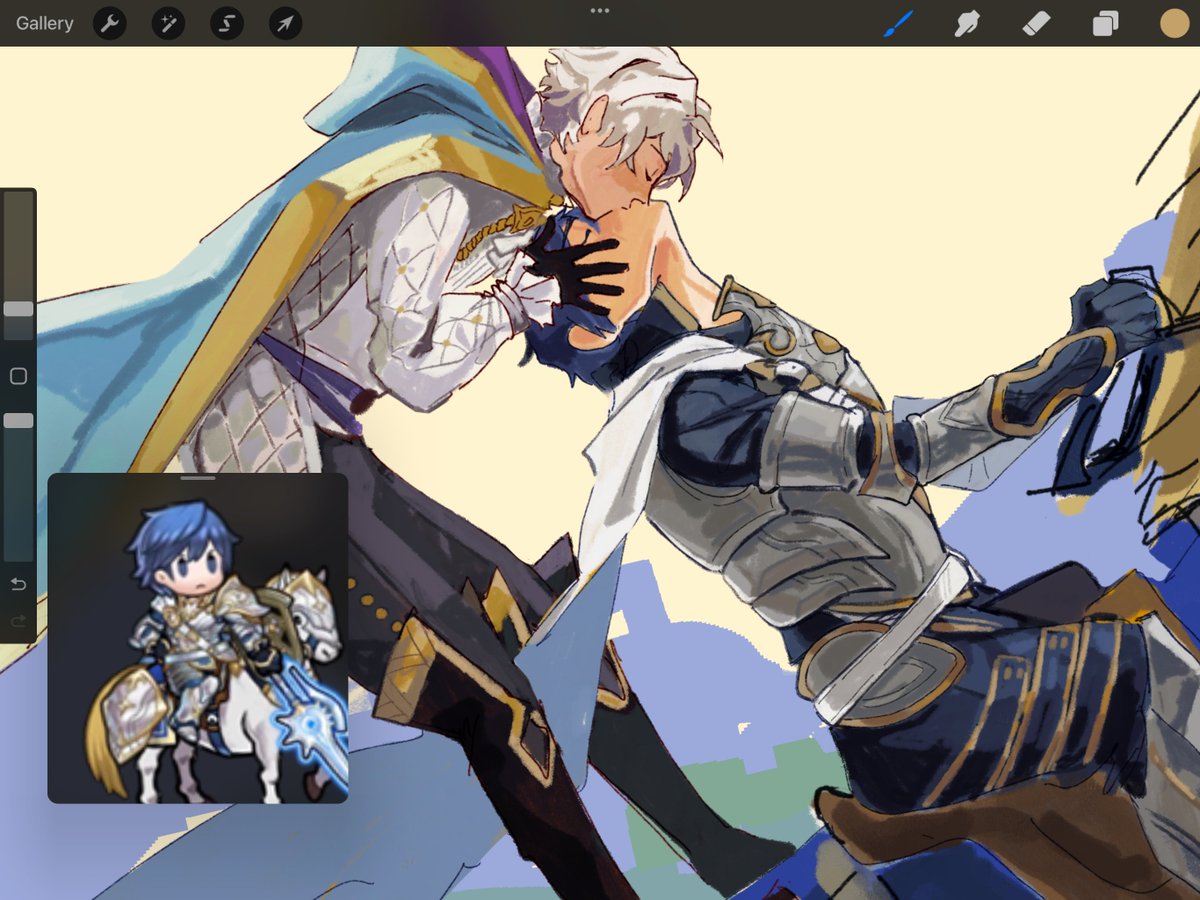 chensaiy's tweet image. Probably don’t make out on a horse idk