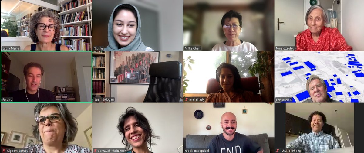 SMRN had another meeting on July 30, 2024. During the meeting, our member Millie Chen presented her project titled "Working within the Grid: Unpredictability and Limitlessness." Following this, Dr. Laura Marks shared her ongoing research on "Jinn Media." substantialmotion.org/news/item/insp…