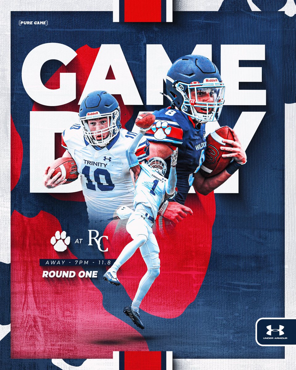 TPSAthletics1's tweet image. ROUND 1 ‼️ Let’s Go Wildcats 🔴⚪️⚔️ #TrinityFootball