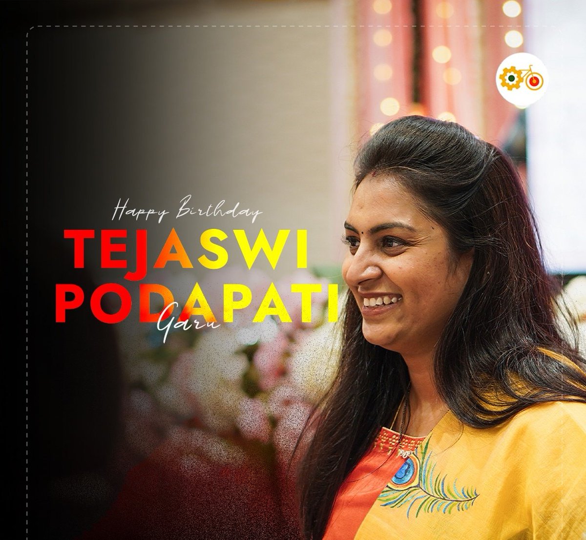 TDPProfessional's tweet photo. Happy Birthday @PodapatiTejaswi garu 💐 
#TeluguProfessionals https://t.co/y5R2aEqKSb