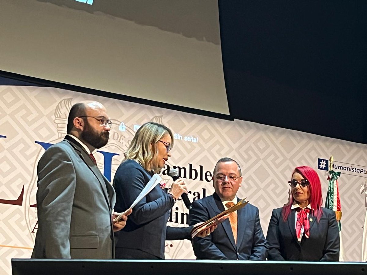 En representación del Auditor Superior de la Federación, David Colmenares Páramo y del Auditor Especial del Gasto Federalizado Emilio Barriga <a href="/barrigae/">🇲🇽Emilio Barriga 🇲🇽</a>, participé  en la LXI Asamblea General Ordinaria de  las Instituciones de Educación Superior A.C. #AMOCVIES.