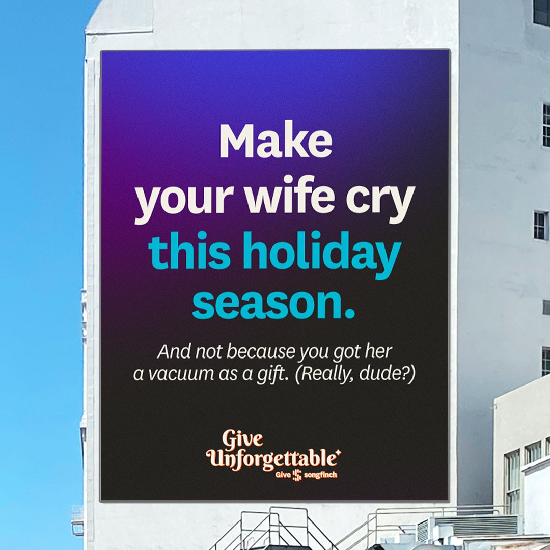 Tis the season to elevate your gift-giving. This year, don’t give ordinary—give unforgettable with a custom song from Songfinch.
songfinch.com