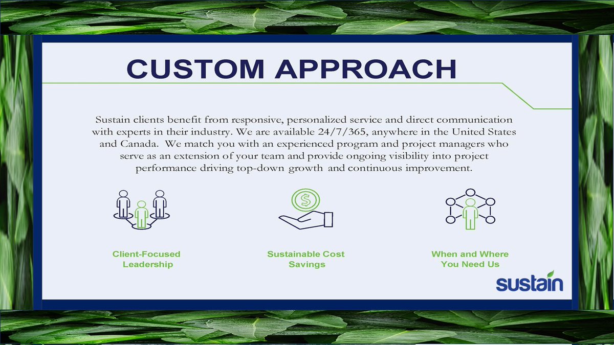 Sustain, LLC tweet media