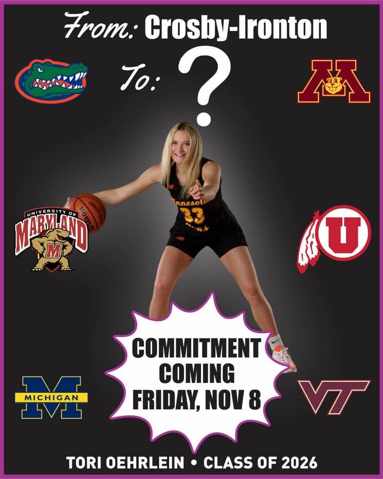 Big decision day!!! Proud of you Tori!!