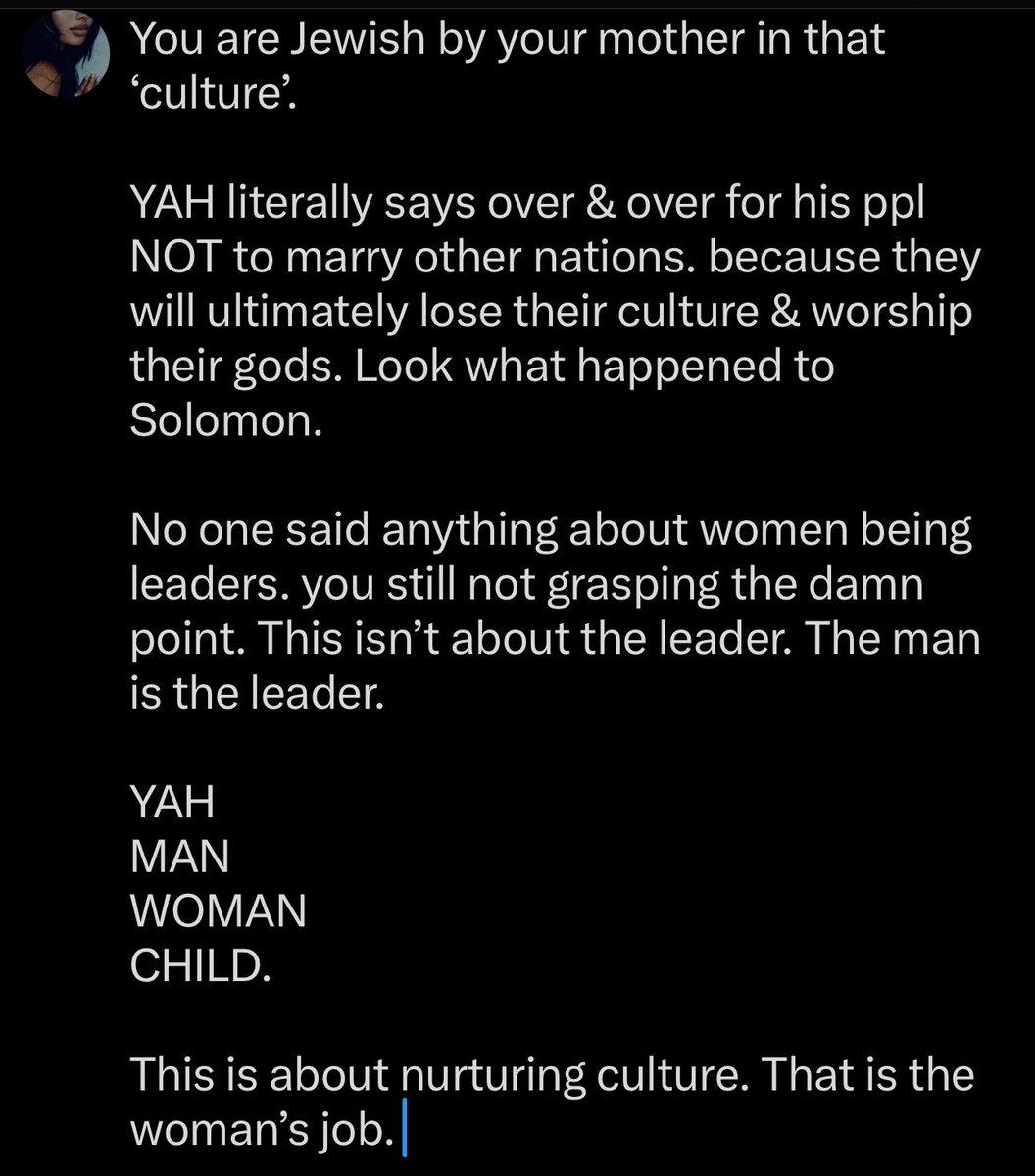 arosefortruth's tweet photo. @RasAlNey @Glass3Davis @RodH___ @Dieudonnem55 @coreeposh women are the influence, we always have been. why do you think Adam ate that apple? even when YAH instructed him not to? lol you are purposely not trying to understand: https://t.co/KamcH0xpHM