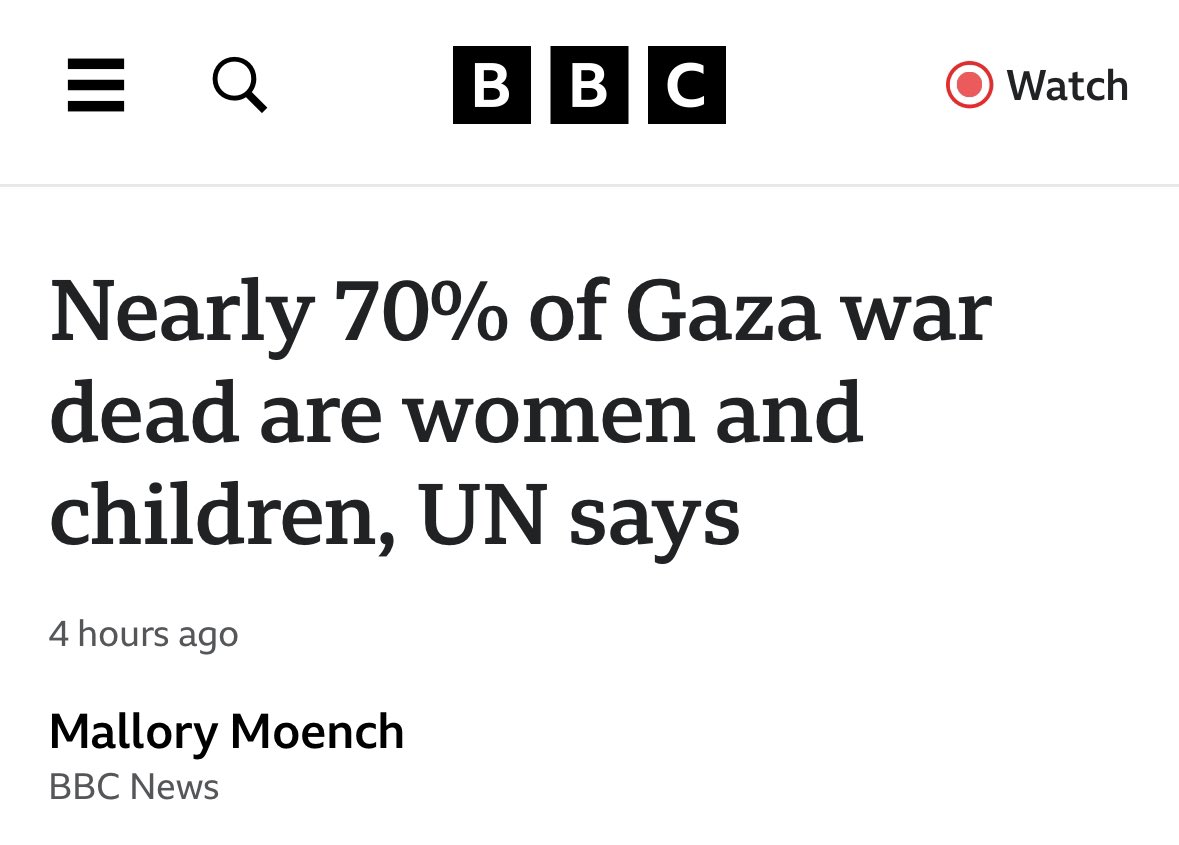 SanaSaeed's tweet photo. 70% of the Palestinians slaughtered in Gaza - by the Israelis and Americans - are women and children.

Try to fathom that number if the actual number of dead is between the estimated 186,000 to 335,000 (vs official 40k). https://t.co/75O7CA5DIf