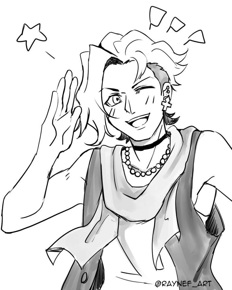 Raynef_art's tweet photo. Twewy Fret cm for @graffiti_bri !!

I am sorry I took so long but he's so cute I am glad to draw him <3 https://t.co/Swtgopo0fl