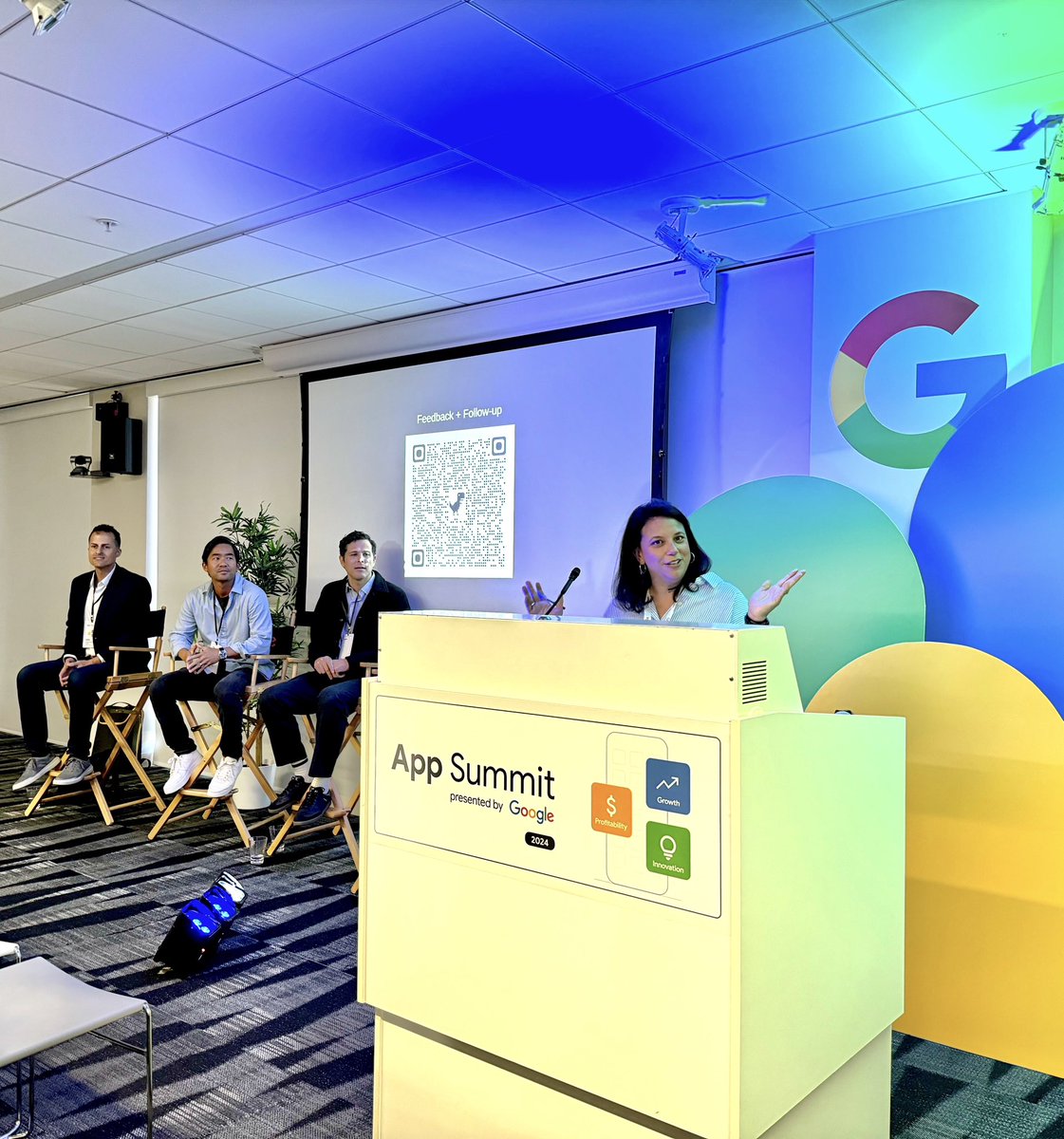 Shobeir's tweet image. I had the distinct pleasure of speaking at this year&apos;s Google App Summit last month at Google San Francisco. It was an honor to be part of a panel alongside esteemed peers from the mobile ad network space, diving into dynamic discussions about ad bidding and AI innovations.