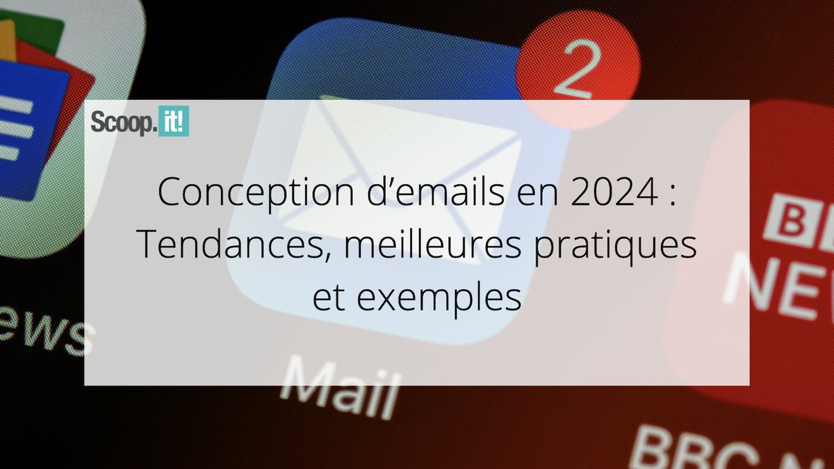 BenoitLamy2's tweet photo. Conception d’e-mails en 2024 : Tendances, meilleures pratiques et exemples #emailmarketing https://t.co/pHvslvxEtv https://t.co/kZZ2TlxtIb