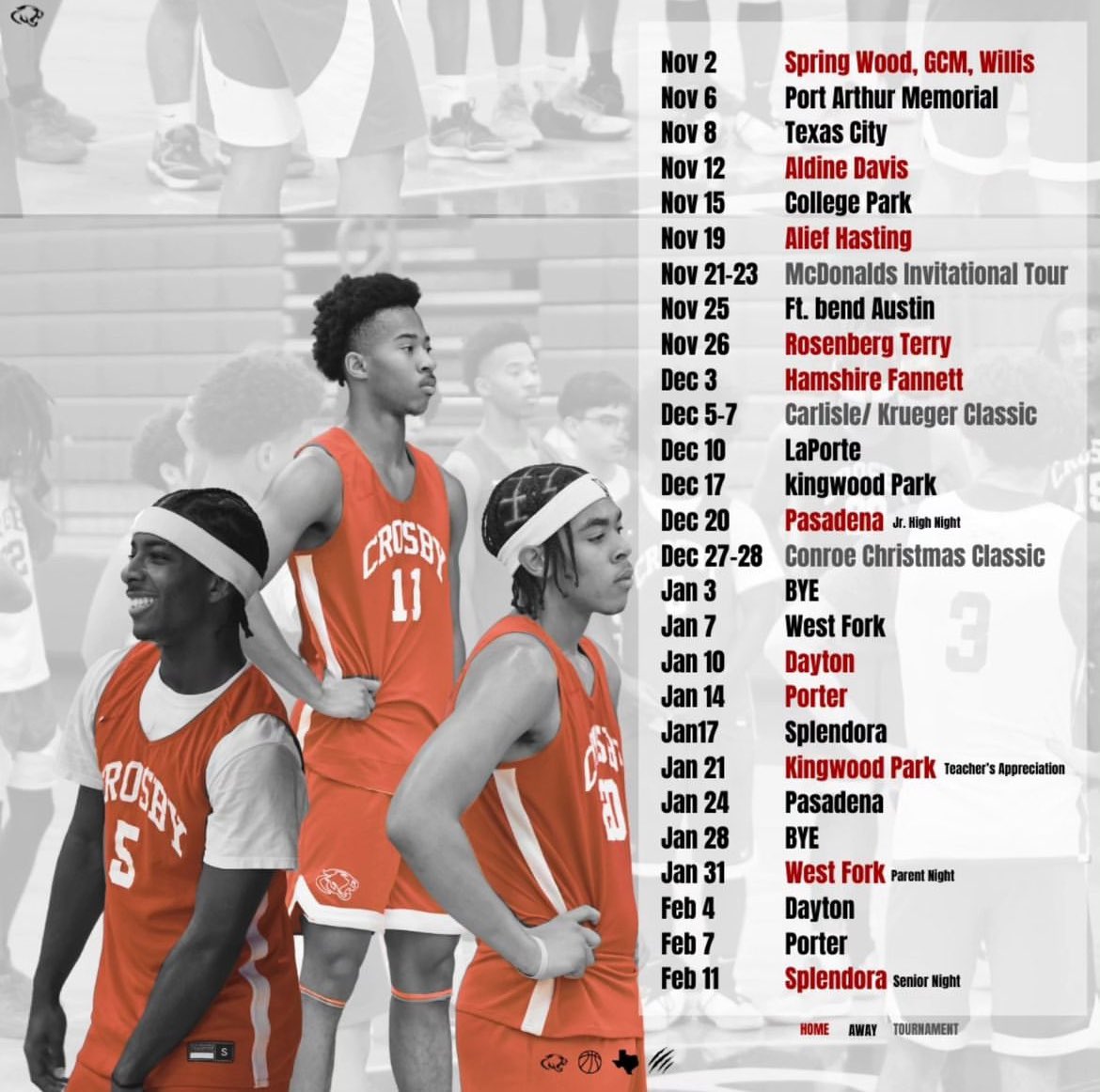Rylan Anderson (@_rylan2x) on Twitter photo 2024-2025 district schedule come out and support !!!
#crosbycougars #crosbybasketball
<a href="/CrosbyHoops/">Crosby Basketball</a> <a href="/CrosbyISD/">Crosby ISD</a> <a href="/UHCougarMBK/">Houston Men's Hoops 🏀 🐾</a> <a href="/PVAMU_MBB/">PVAMU Panther Men’s Basketball</a> <a href="/LangstonLionMBB/">Langston University Men’s Basketball</a> <a href="/TSUMensHoops/">Texas Southern Basketball</a> <a href="/TXHSBB/">Texas High School Basketball</a> <a href="/djones8301/">Doug Jones</a> <a href="/TXInvitational/">McDonald's Texas Invitational Basketball Tourney.</a> 2024-2025 district schedule come out and support !!!
#crosbycougars #crosbybasketball
<a href="/CrosbyHoops/">Crosby Basketball</a> <a href="/CrosbyISD/">Crosby ISD</a> <a href="/UHCougarMBK/">Houston Men's Hoops 🏀 🐾</a> <a href="/PVAMU_MBB/">PVAMU Panther Men’s Basketball</a> <a href="/LangstonLionMBB/">Langston University Men’s Basketball</a> <a href="/TSUMensHoops/">Texas Southern Basketball</a> <a href="/TXHSBB/">Texas High School Basketball</a> <a href="/djones8301/">Doug Jones</a> <a href="/TXInvitational/">McDonald's Texas Invitational Basketball Tourney.</a>