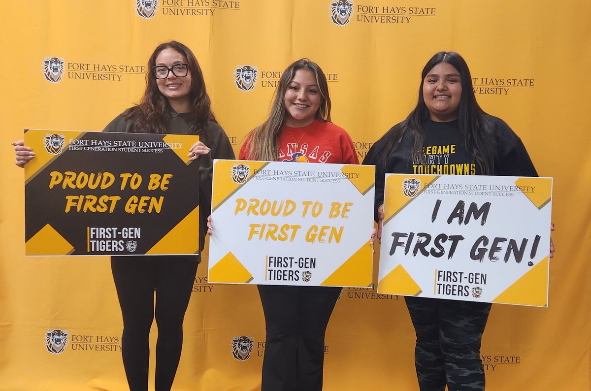 HugoFHSU's tweet image. Yesterday, we celebrated @FortHaysState FirstGen students as a part of our 2nd annual First Generation College Celebration. As a FirstGen Tiger myself, I'll continue to support our current stusents. #FirstGenTigers #celebratefirstgen #BeTheChange