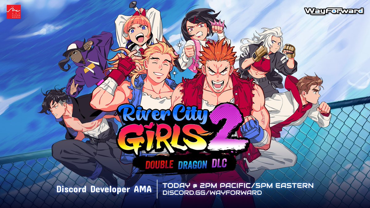 WayForward on X: “The Double Dragons join the playable cast of