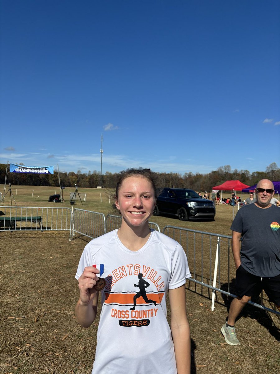 BrentsvilleSpo1's tweet photo. Congratulations to Reese Natysin for finishing 14th today at the 3B Regional Cross Country meet https://t.co/d7Jb9Cm7Cw