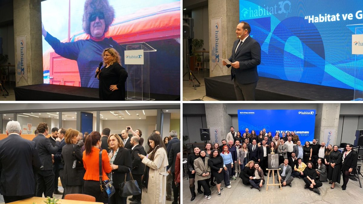 Habitat Derneği olarak 30. yılımızı, sosyal etki odaklı projelerimiz ve toplumun tüm kesimleriyle kurduğumuz sürdürülebilir ortaklıklarla kutlamanın gururunu yaşıyoruz! 🌍
 
Bu özel günde, 12 Mayıs 2024 günü kaybettiğimiz kurucumuz ve yönetim kurulu başkanımız Sezai Hazır'ı