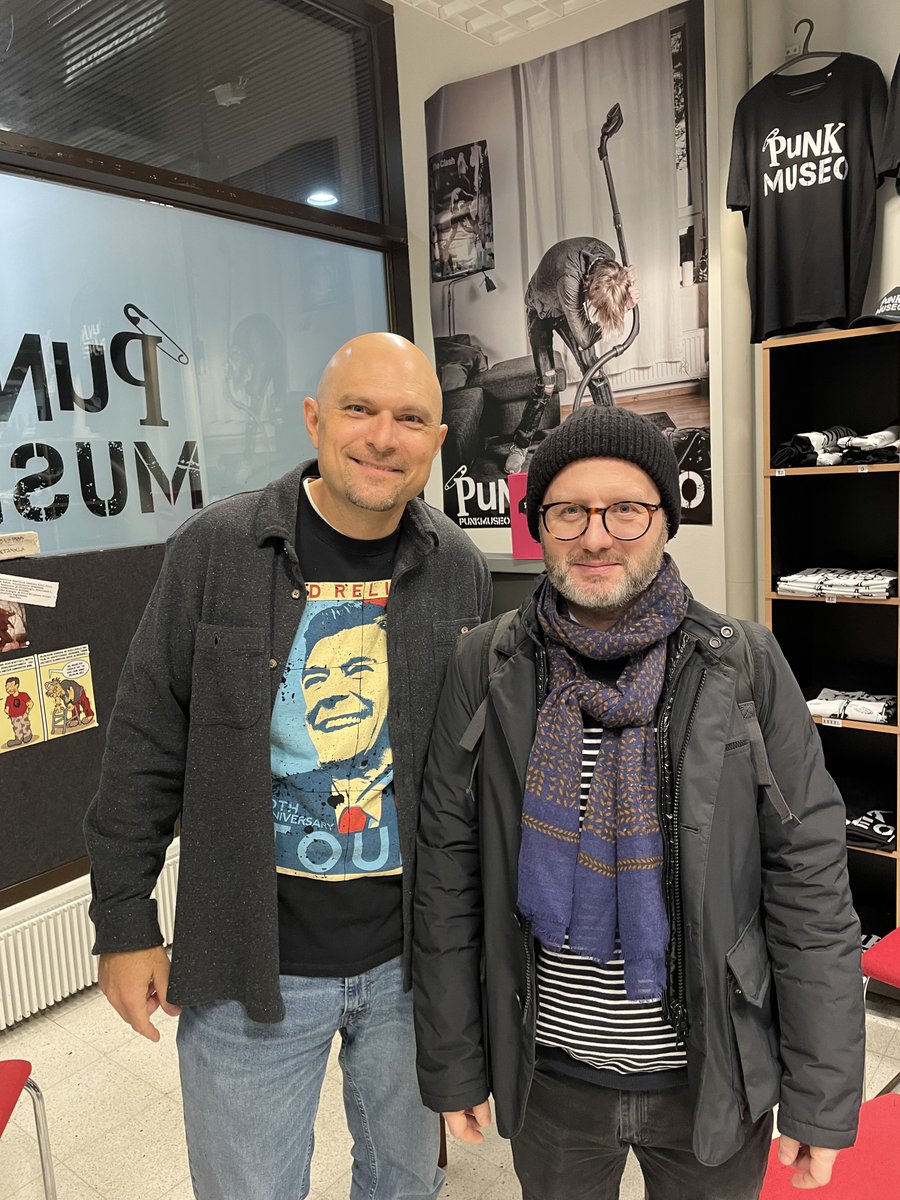 Just got back from a great trip to Helsinki! Cheers to <a href="/punkmuseo/">Punkmuseo</a> for the invite to come and speak about punk rock and Reagan and my May '25-published <a href="/UNC_Press/">UNC Press</a> book, as well as to @giacbotta for his help in setting it up.
