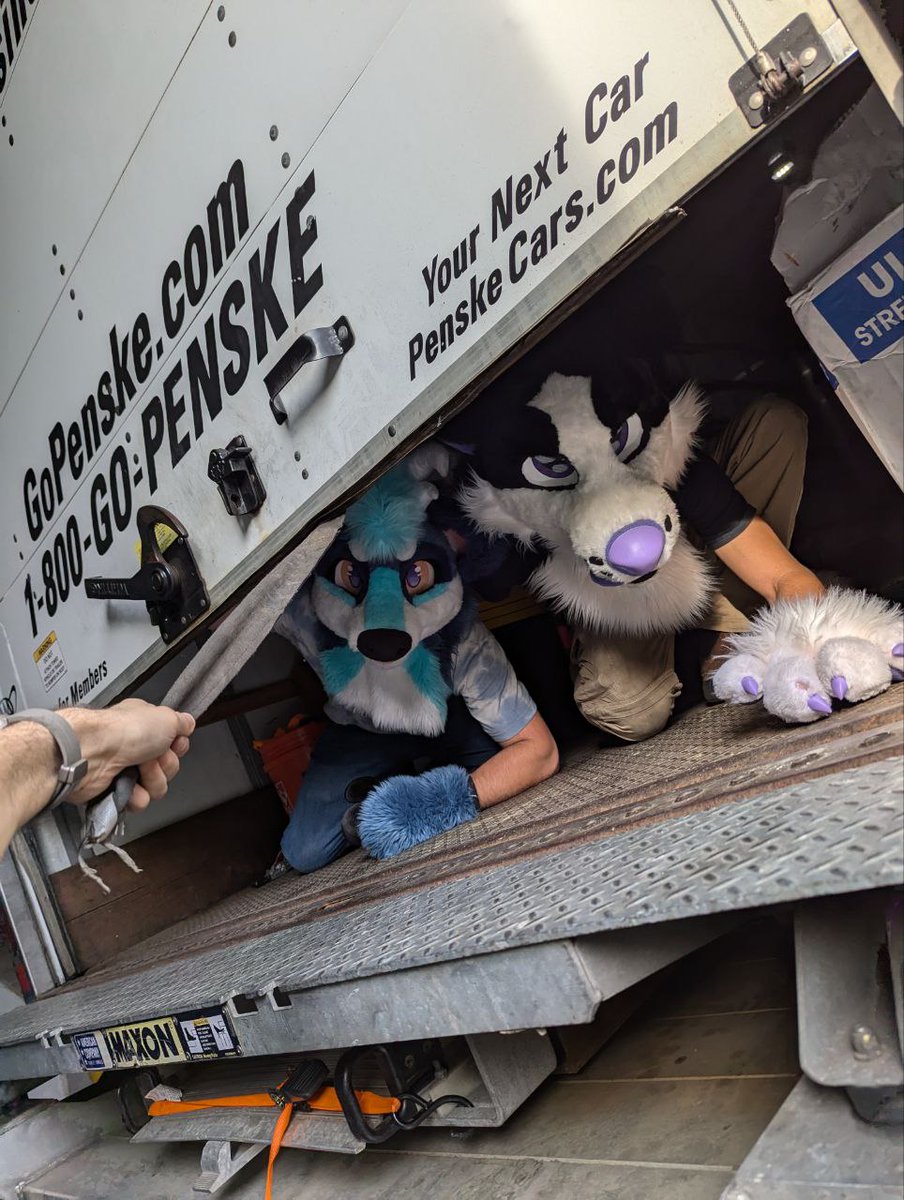 Haha we're getting candy and you're not! #FursuitFriday