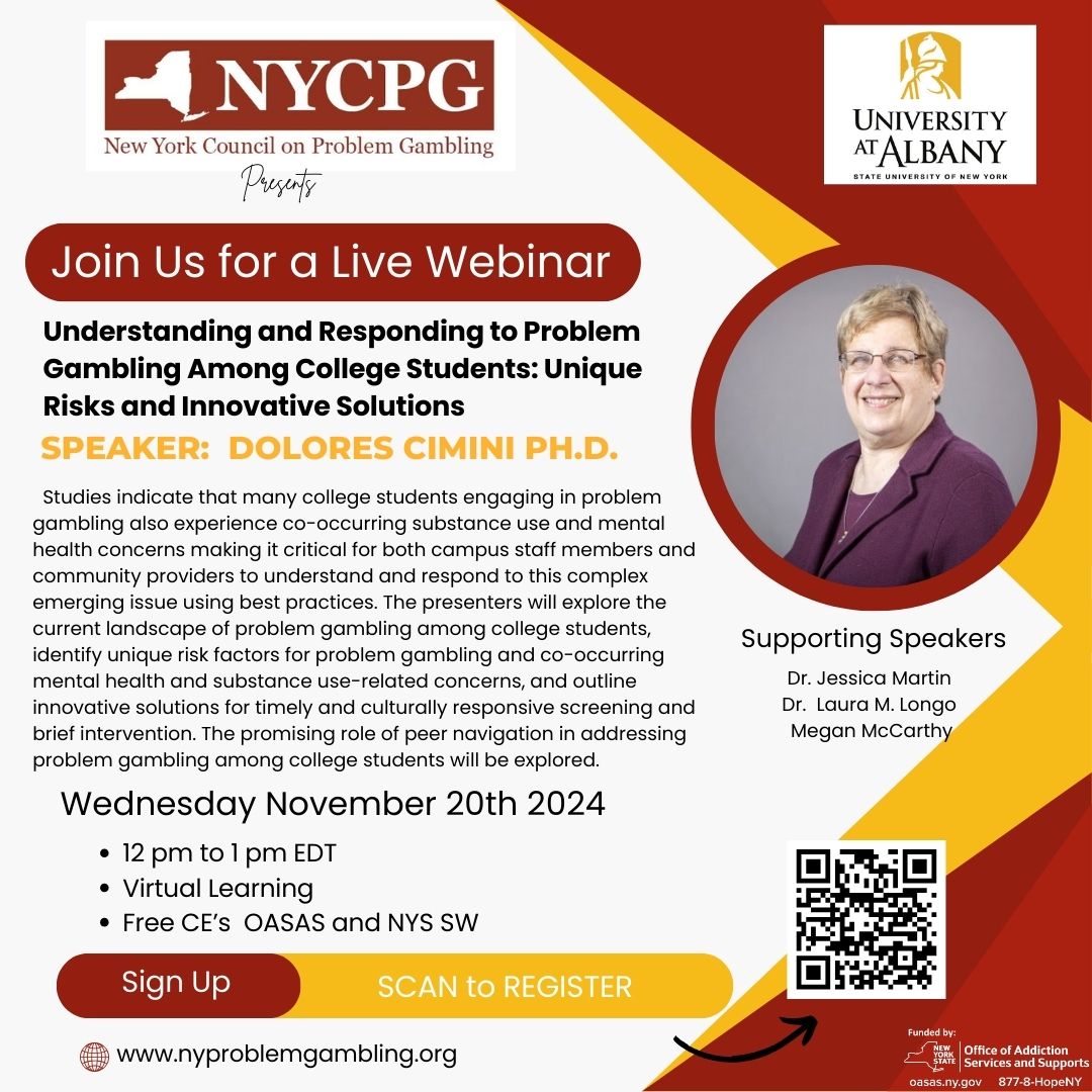 Don't miss the last Live Webinar of 2024!  Registration is open.  Scan the QR code or click the link below.  Free CE's Available! 
nycpg.dialogedu.com