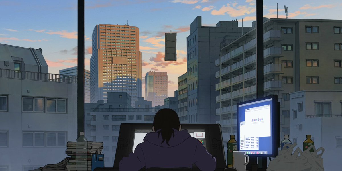 Yassonim's tweet image. Fuuuuuuuck man, this movie has ignited something in me that I haven't felt since I was a kid... Thank you Oshiyama, thank you Fujimoto.

I want to start drawing again.