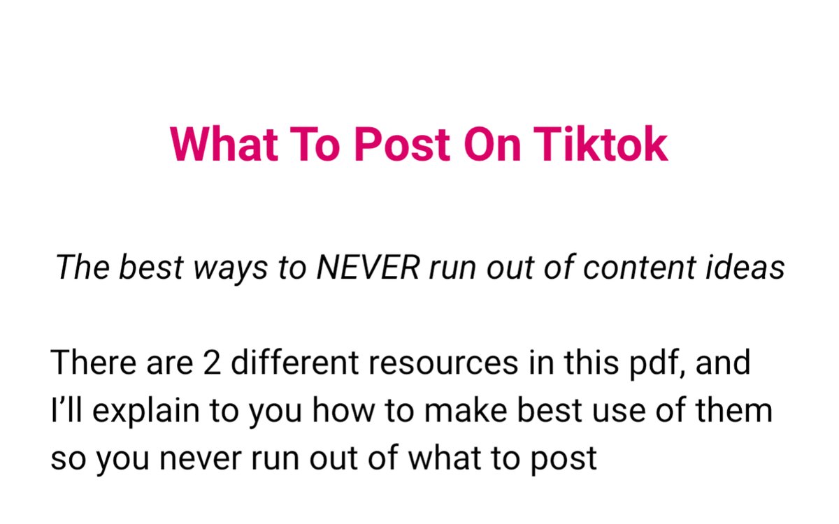 Not sure what to post on TikTok?🫡

Here’s a simple plan to get you rolling 👇

Think about a topic you love or know well, whether it’s travel, crypto ,digital marketing, real estate ,quick recipes, or anything else.✍🏻😉

Pick your focus, and I’ll share two powerful strategies