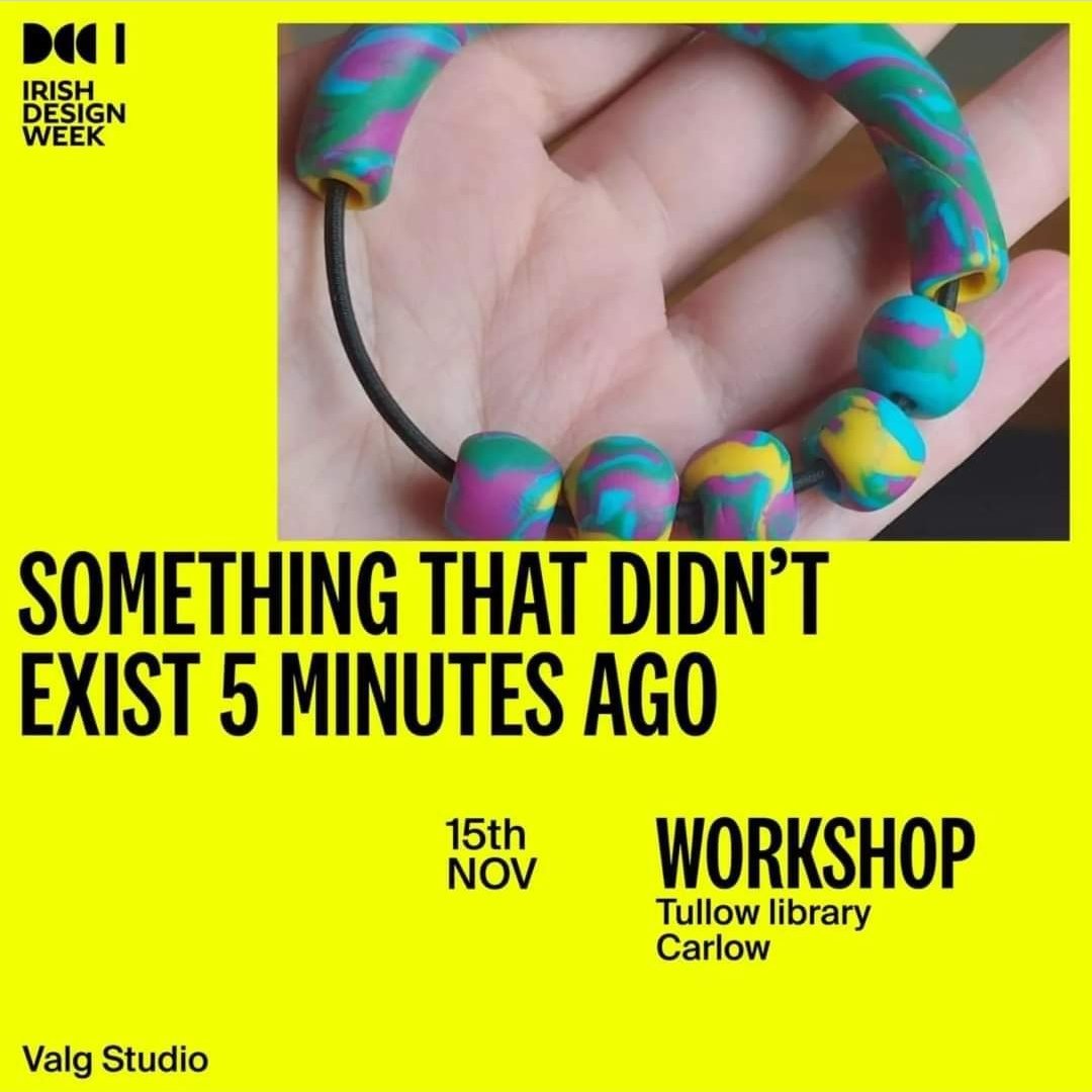 Liga Valge | ambitious | vibrant designs (@valgstudio) on Twitter photo Exciting workshop at Tullow <a href="/CarlowLibraries/">Carlow Libraries</a> next week. Why not try something new as part of the Irish Design Week.
Book your free spot and join us: valgstudio.com/workshops <a href="/DCCIreland/">Design & Crafts Council Ireland</a> <a href="/CarlowPPN/">Carlow PPN</a> #irishdesignweek Exciting workshop at Tullow <a href="/CarlowLibraries/">Carlow Libraries</a> next week. Why not try something new as part of the Irish Design Week.
Book your free spot and join us: valgstudio.com/workshops <a href="/DCCIreland/">Design & Crafts Council Ireland</a> <a href="/CarlowPPN/">Carlow PPN</a> #irishdesignweek