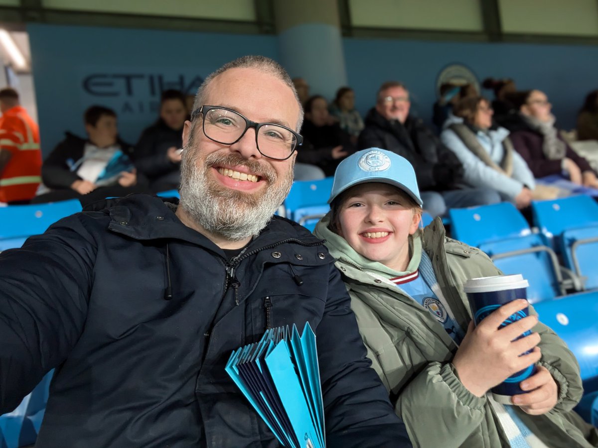 Back at the #etihad for man city women vs spurs