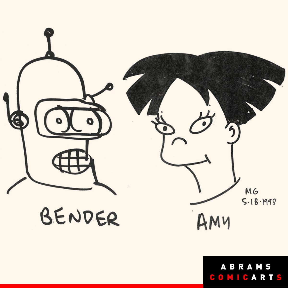 AbramsComicArts's tweet photo. Sci-fi nerds, rejoice! The Art of Futurama graphic novel is dropping on Nov 12! Go behind the scenes of Matt Groening’s cult classic with sketches, art, and stories from the creators. Get your geek on! https://t.co/gIv0WnCLpA
#AbramsComicArts #Futurama @Futurama_Hulu #MattGroening