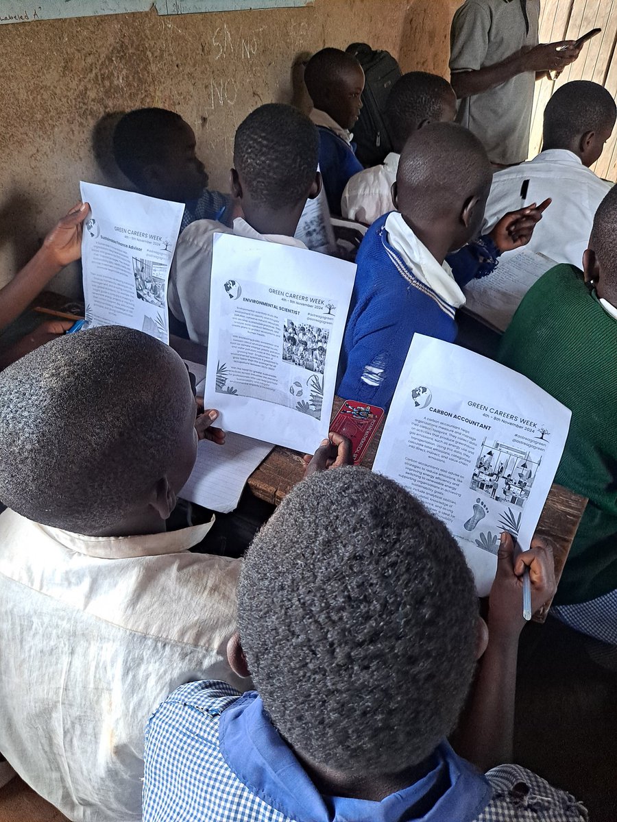 <a href="/AstreaGoGreen/">Astrea Academy Trust GoGreen</a> much thanks for the job profiles.

The profiles have be a great resources as we celebrated #GCW2024 here in Uganda 🇺🇬. 

 “The Earth is what we all have in common” Wendell Berry. 

#GreenCareers 
<a href="/Green__Careers/">Green Careers Week 🌱🌎</a>
<a href="/GreenStoriesUG/">Green Stories Uganda</a> <a href="/boychildug/">BOY RISE UGANDA</a>