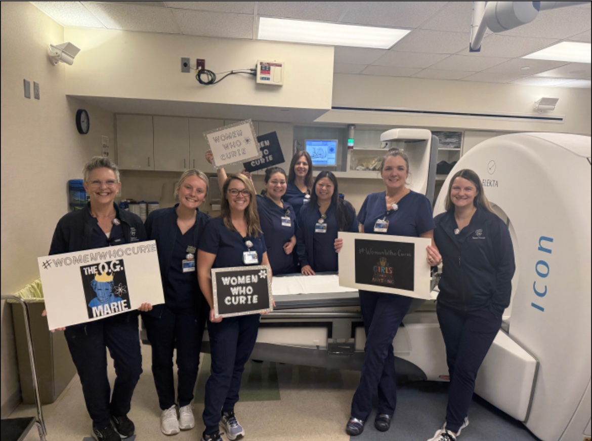 On November 7th, we celebrated #WomenWhoCurie, to celebrate women in science. Thank you to all of our amazing women in science! We are so grateful for you all. #RadOnc