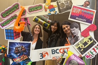 bccat_org's tweet photo. Look at us, we're at #BCCATJAM2024! 

Dental Hygiene #articulation #committee co-chairs representing!

Mandy Hayre @Camosun , Jennifer Kook @bccat_org , &amp; Tammie Barry @OkanaganCollege 

#BCTransferSystem https://t.co/zbD63PySZG