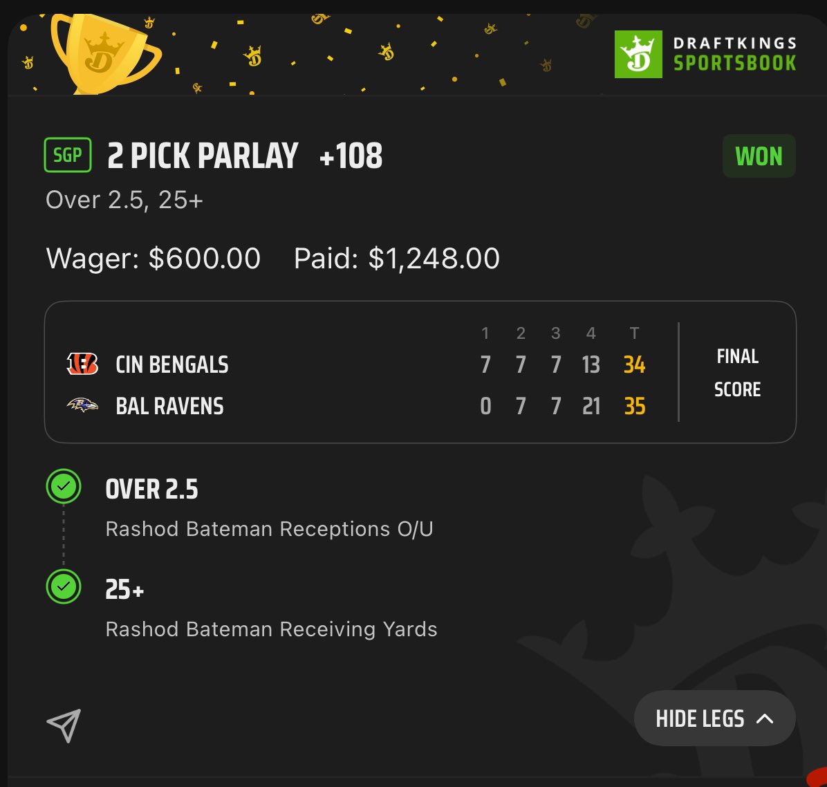 PapasGamblingCo's tweet photo. 𝙋𝘼𝙋𝘼 𝙄𝙎 𝙋𝙊𝙋𝙋𝙄𝙉’

That’s another 10u + day!

Our team/admins made $12k last night. We follow our system and make it profitable!

Join now to get in the action🤝

https://t.co/Z5k9gQUqYJ https://t.co/3fg7tbyjyj