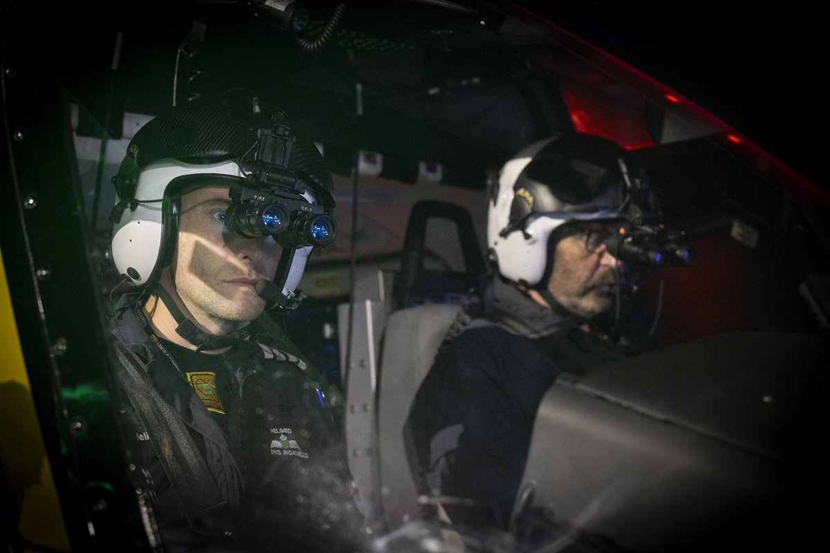 October proved to be extremely busy and the crews were called out to 141 incidents of which 58 of these were undertaken during the hours of darkness. 🚁

With the aid of night vision goggles crews can fly at night to reach until 2am every day.
loom.ly/gbXmP8c