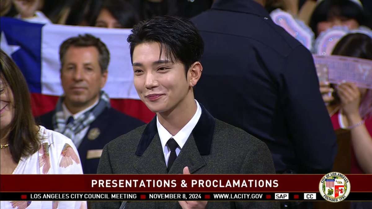 Certificate of Appreciation for SEVENTEEN from the LA City Council. We are so proud of you, SEVENTEEN! We are so proud of you, JOSHUA! 🤍