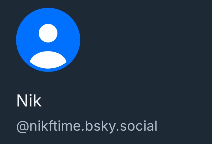 NikFTime's tweet photo. I don't ever post on here anymore anyway, but if you ever want to find me, here's where to start looking. https://t.co/60E1I5WjHn