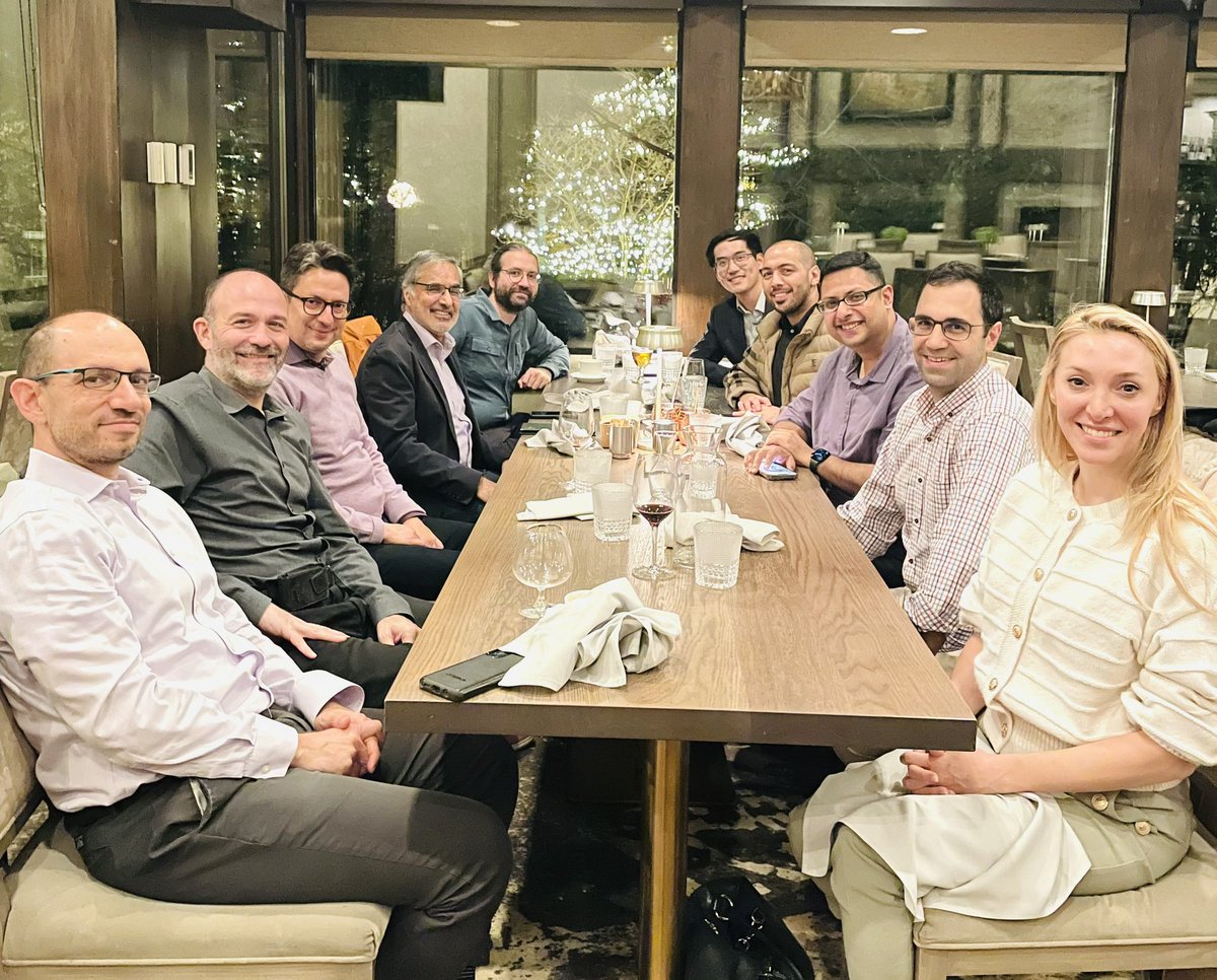 McMaster stroke out for dinner with our cherished colleagues visiting from Boston (Dr Lioutas) and Ottawa (Dr Dowlatshahi).