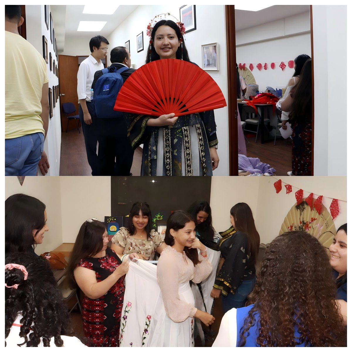 ConfucioUES's tweet photo. El 7 de noviembre, Salvador Manzanares de la Universidad Gerardo Barrios visitó el Instituto Confucio, acompañado de 2 profesores y 16 estudiantes. ¡Una excelente oportunidad para fortalecer los lazos entre ambas instituciones!👏👏👏 https://t.co/I1eMTXTCc5