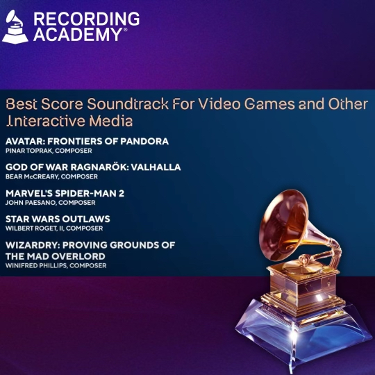 bearmccreary's tweet photo. I am honored to receive a Grammy nomination for #GodOfWar Ragnarök: Valhalla!

Huge thanks are due to @RecordingAcad, my friends and partners at @SonySantaMonica  and @SparksShadows. Bravo @pinartoprak, @JohnPaesano, @WilbertRoget, Winifred Phillips for their well-earned noms! 🏆 https://t.co/RQNgA7loFg