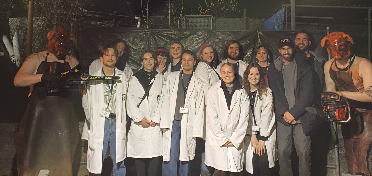 Last weekend of data collection at Dystopia Haunted House in Vejle, Denmark 🎃