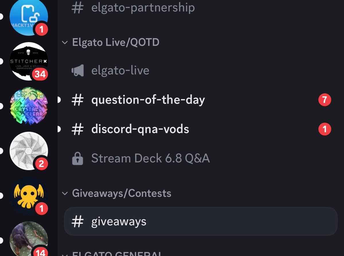 2bittommy's tweet photo. @elgato I did try a different browser this is what I see in the Discord app https://t.co/tZd1NWoDpU
