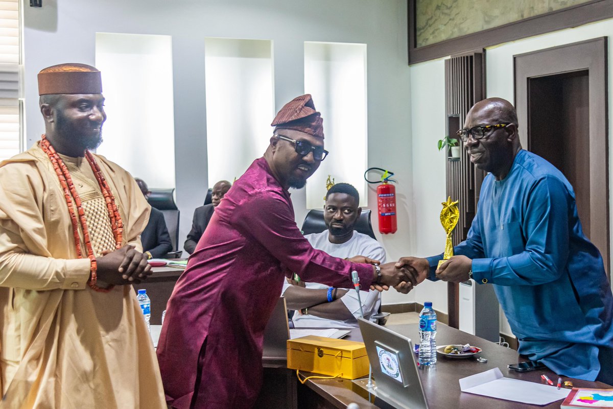 H. E. Godwin Obaseki tweet media