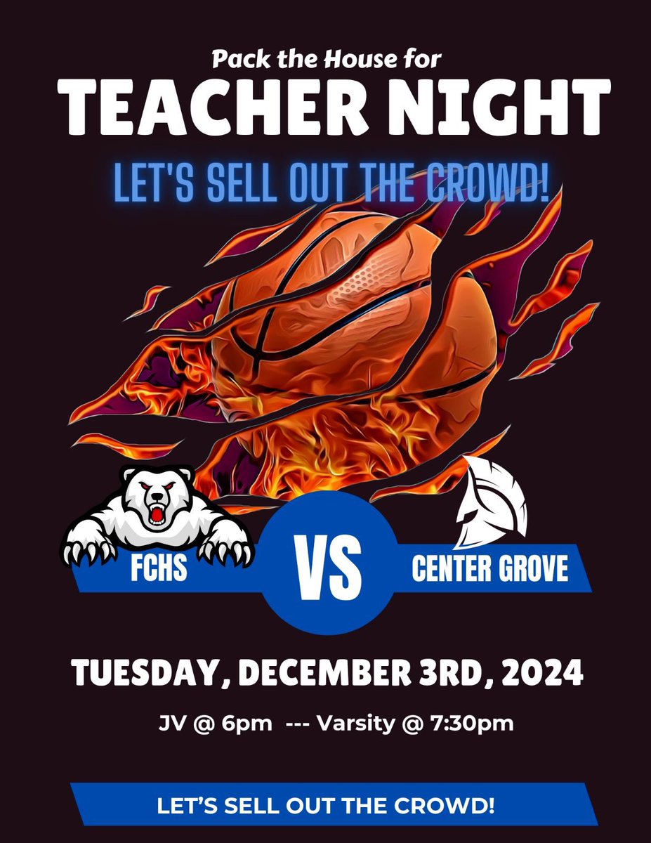 🚨We are excited to announce our 24-25 Schedule🚨

Mark your calendars for some important early dates:

Nov 16th: Franklin Basketball Madness

Nov 30th: Jr. Cubs Day

Dec 3rd: We Support Our Teachers Night-Let’s make history by filling every seat for the first time ever!

🐾🏀🐻